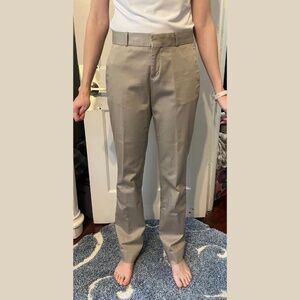 Khaki slacks